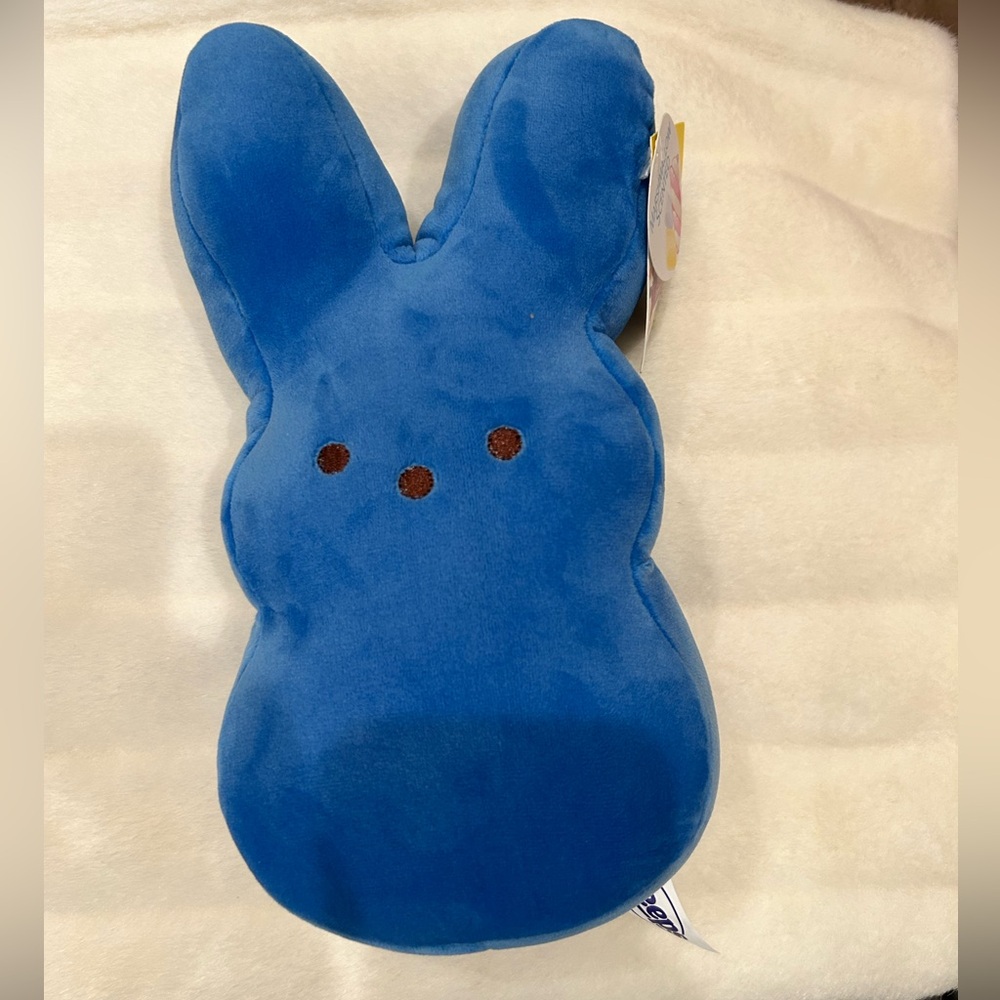 PEEPS BUNNY -NWT Blue PLUSH